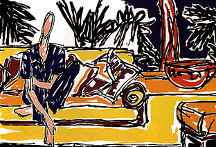 Image: Life on a Yellow Sofa